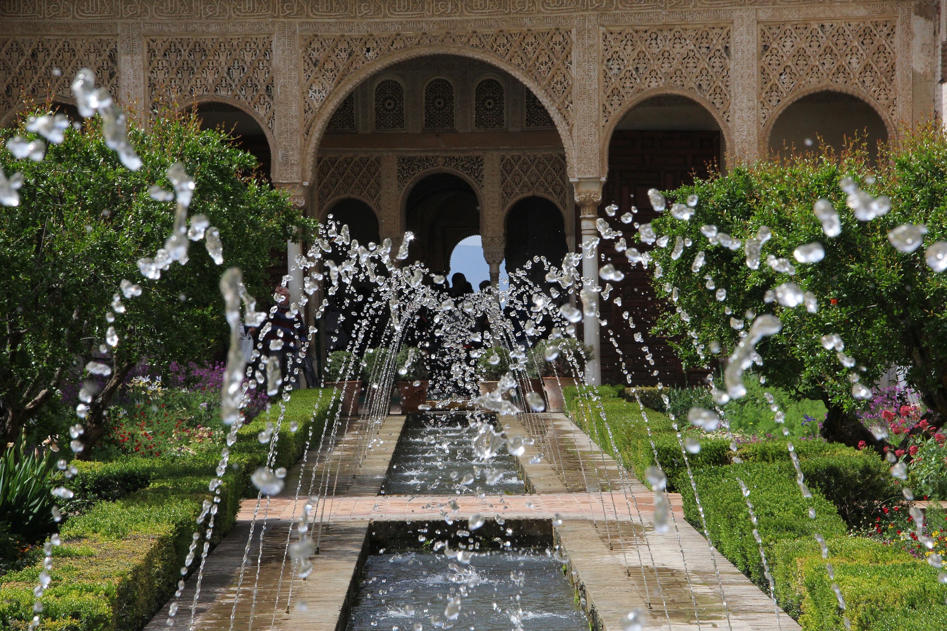 Alhambra jardins et fontaines